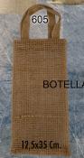 Bolsas yute para vino