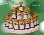 Tarta 25 figuras osito 