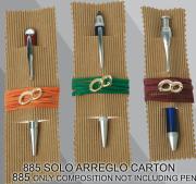 Arreglo carton para boligrafo