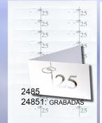 Tarjeta 25 aniversario
