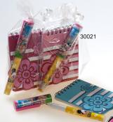 Libreta y boli infantil