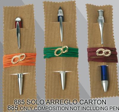 Arreglo carton para boligrafo