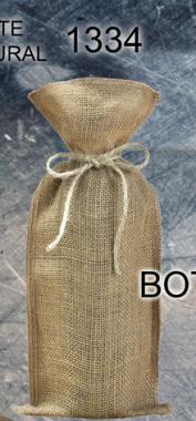 Bolsa yute para vino