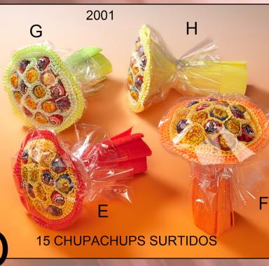 Ramo 15 chupa chups 