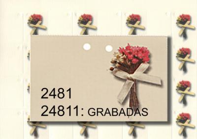 Tarjetas ramo flores