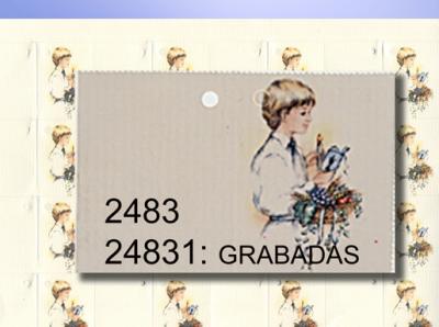 Tarjetas niÑo comunion color