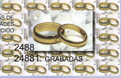 Tarjetas anillos