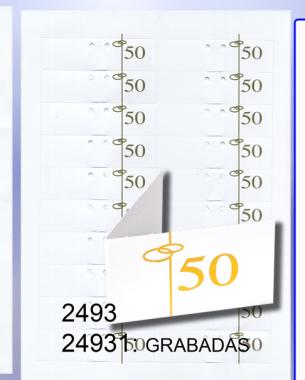 Tarjetas 50 aniversario