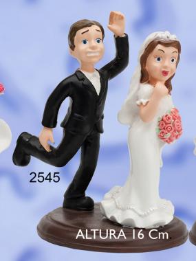 Pareja novios tarta