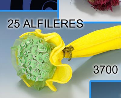 Ramo con 25 alfileres