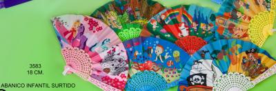Abanico infantil 