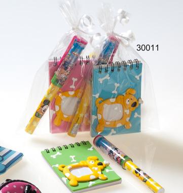 Boli con libreta infantil