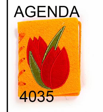 Agenda fieltro 